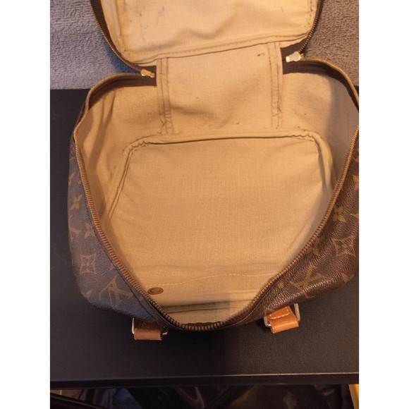 Authentic Louis Vuitton Excursion Shoes Case Handbag USED - Picture 8 of 12